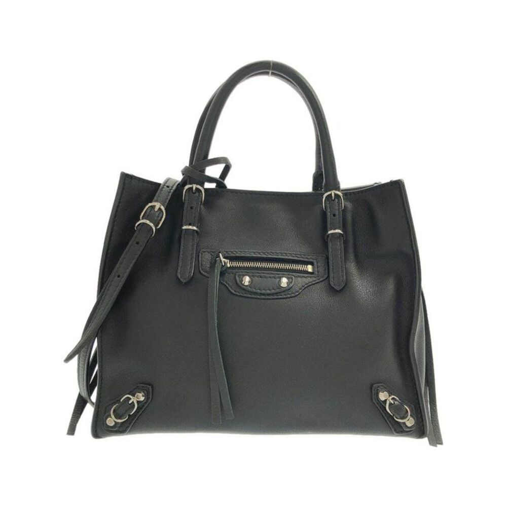 Balenciaga PAPIER MINI A4 ZIP AROUND Calf Bag